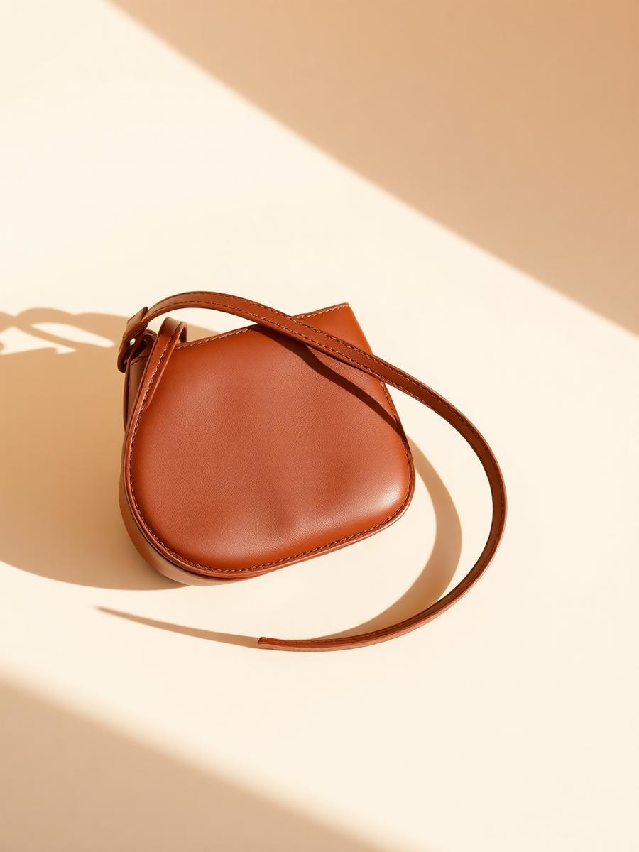 Borsa a tracolla cognac